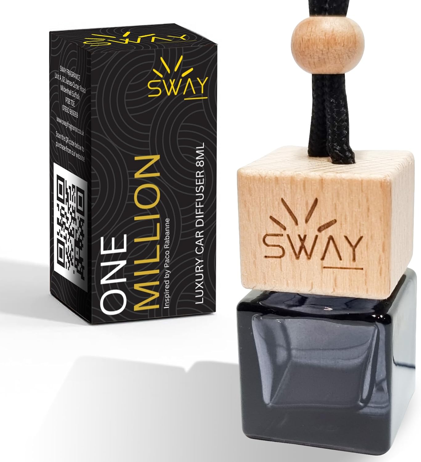 One Million Car Air Freshener for Men Strong Car Perfume Air