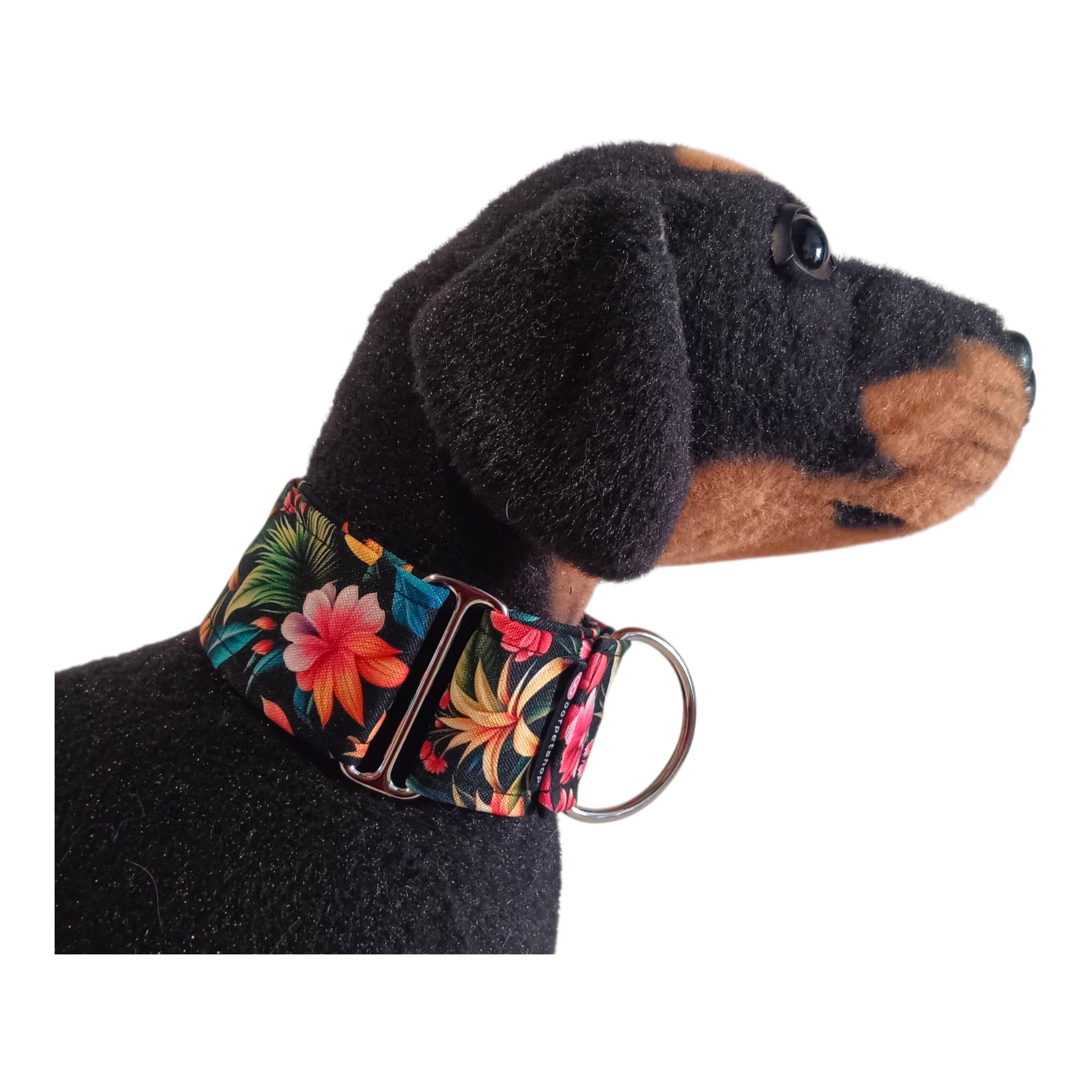 Collar Martingale,Collar para Perro Pequeño, Medianos, Grandes,Collar Perro Ideal Galgo y Podenco (5cm - Talle M (40~50cm), Fantasy)