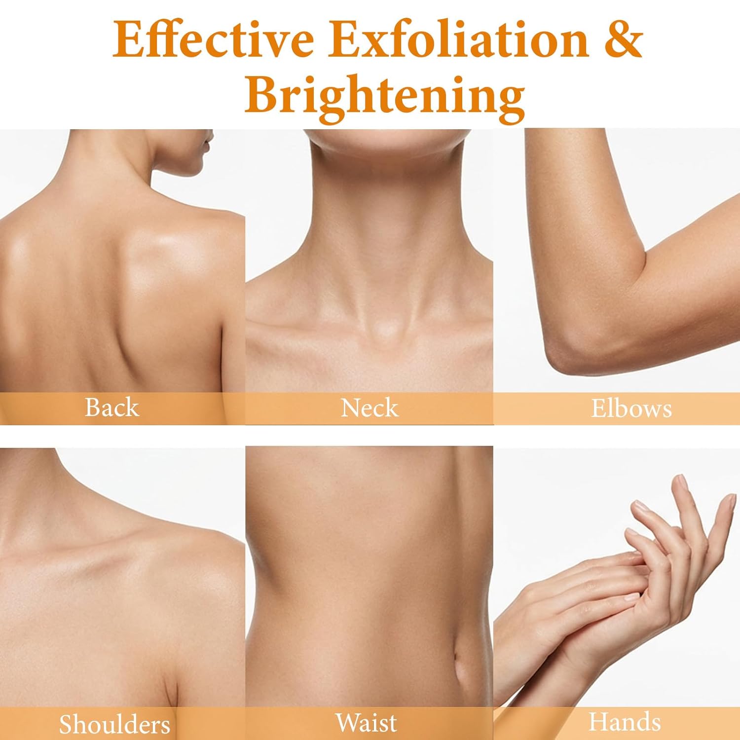 Kojic Acid Turmeric Spray with Sponge, Exfoliating Body Spray with Retinol, Niacinamide, Glutathione, Gentle Exfoliation for All Skin Types, Turmeric Peeling Shot, 100ml - Image 6