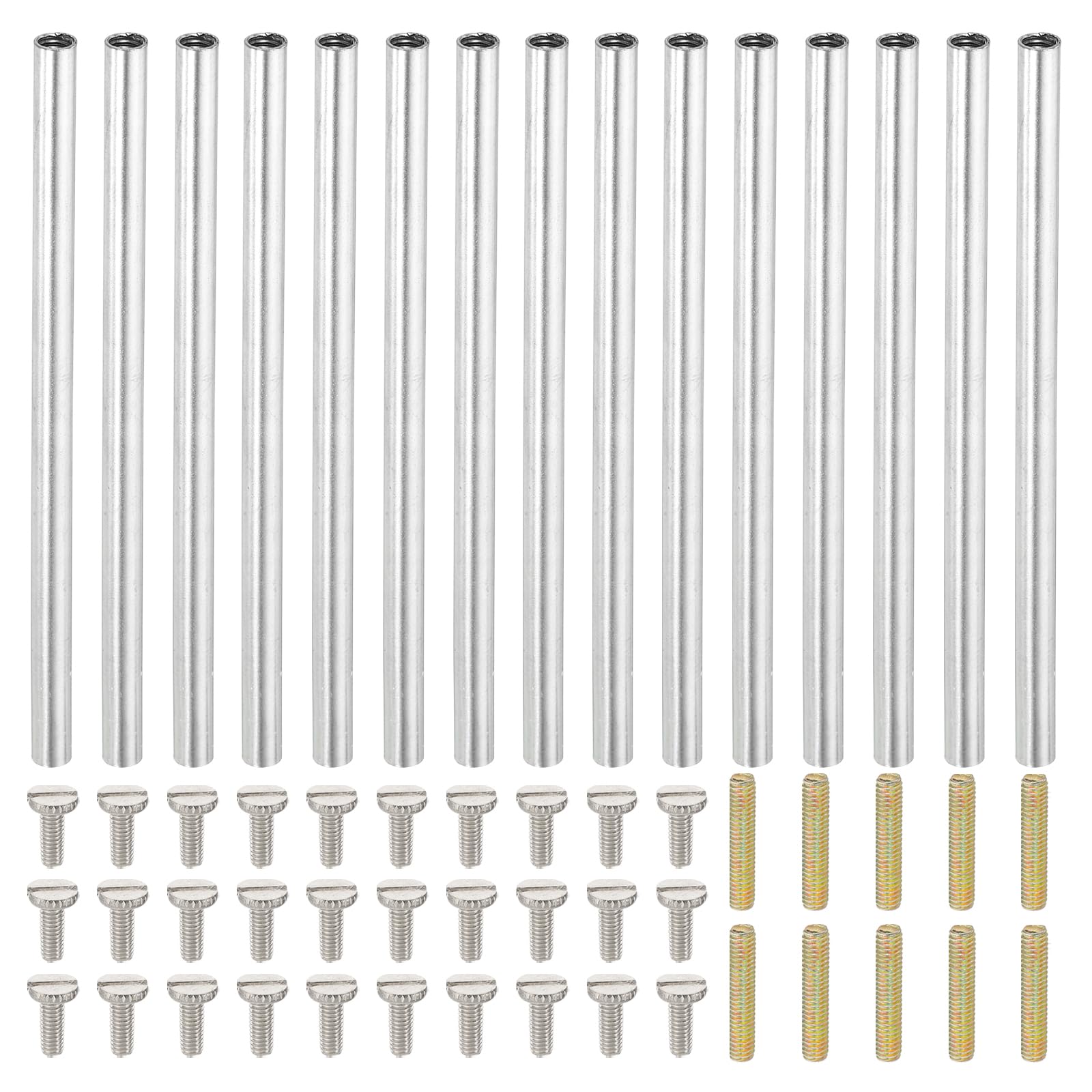 PATIKIL 90mm (3.5") Round Coupling Nuts Kit