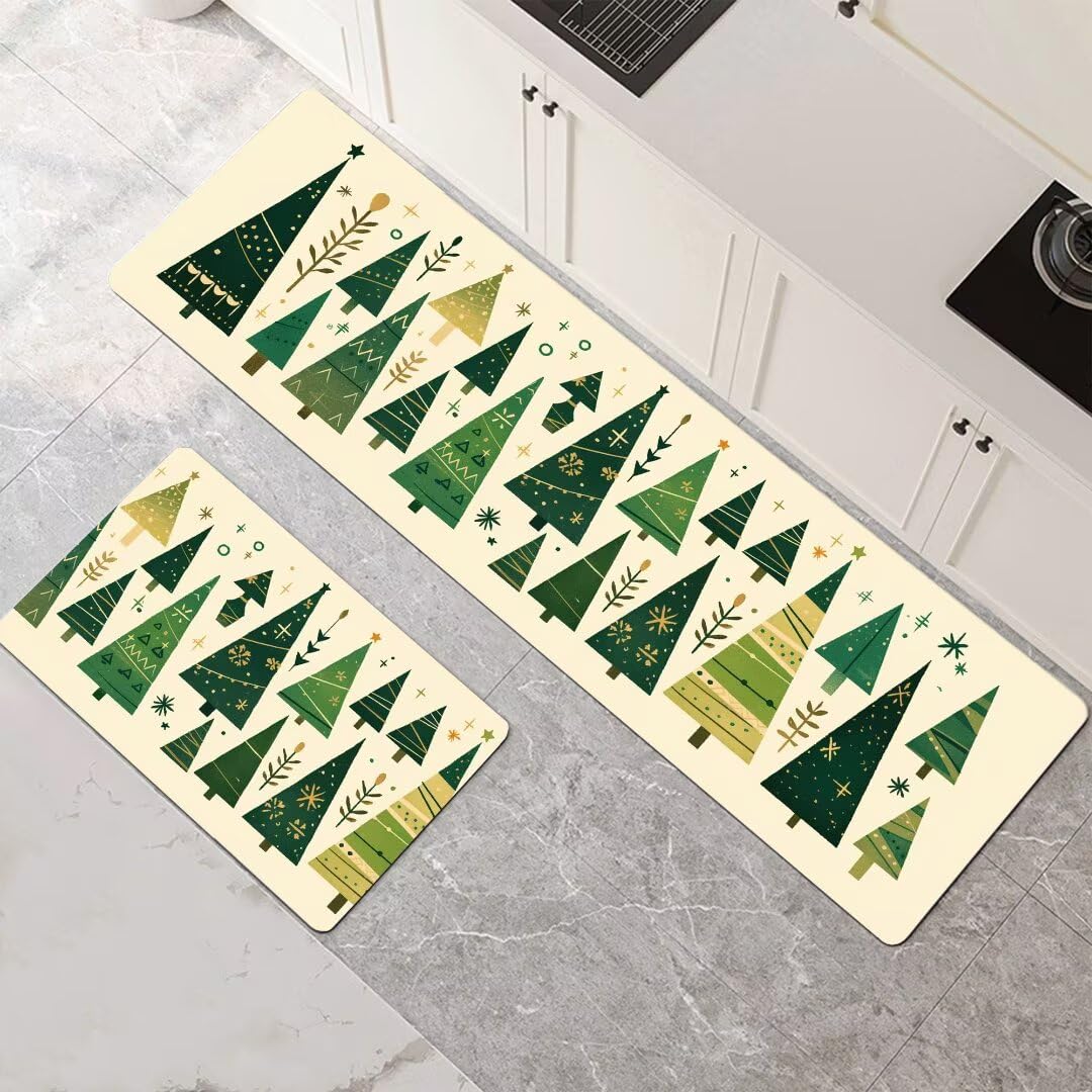 Alfombra de cocina lavable de 2 piezas ideal para dar calidez al comedor y pasillo