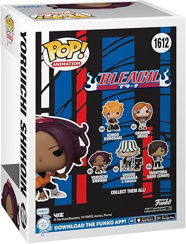 Miniatura 3 de Funko Pop! Animation: Bleach - Yoruichi Shihoin - Bleach - Figura de vinilo coleccionable - Idea de regalo - Producto oficial - para niños y adultos