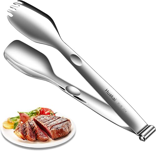 Multifunctional Stainless Steel Cooking Tongs