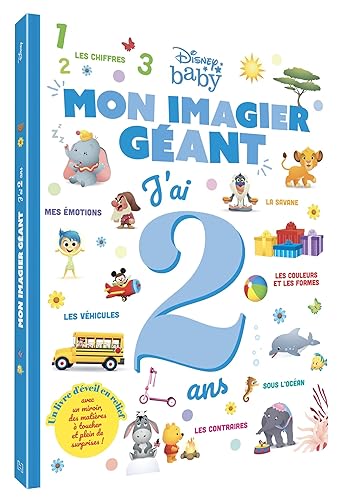 DISNEY BABY - Mon imagier géant - J'ai 2 ans
