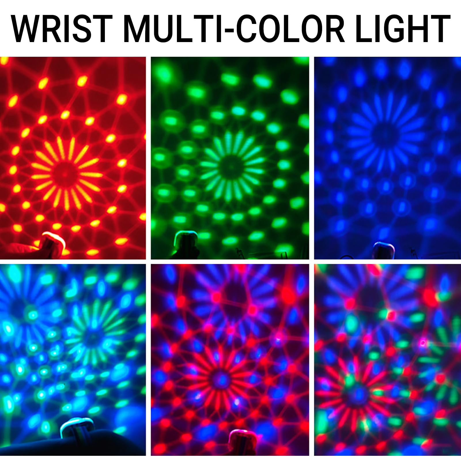 Mini Bola de Discoteca,4 Piezas Mini Lámpara LED Portátil,Luces de Bola de Fiesta,Luz Estroboscópica Nocturna,Controlada por Música,por Bailar,Club DJ