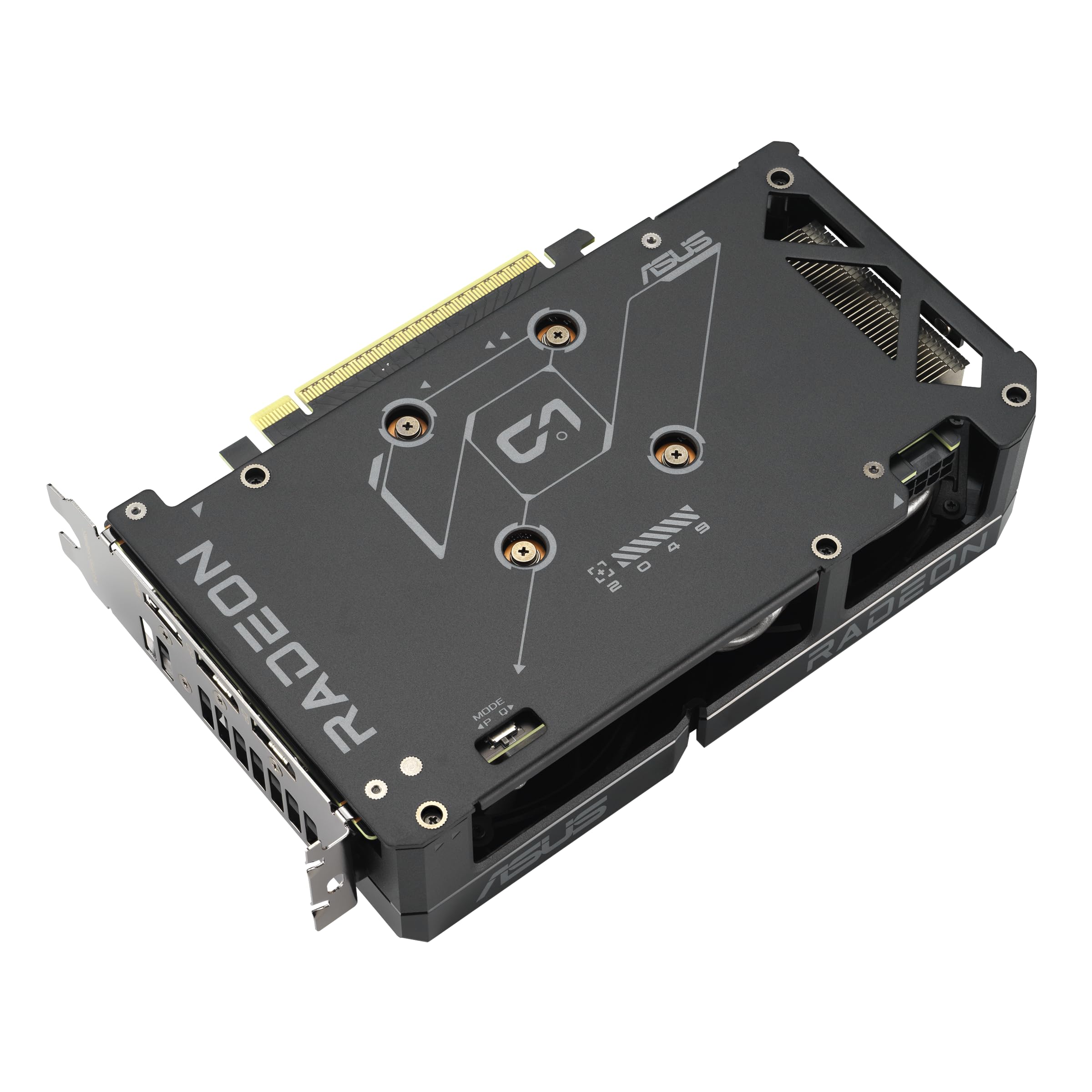 ASUS Dual Radeon RX 9060 XT 16GB GDDR6 Grafikkarte (PCIe 5.0, HDMI 2.1b, DisplayPort 2.1a, 2.5-Slot Design, Axial-Tech-Lüfterdesign, 0dB-Technologie und mehr)