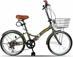 TOMONAU 折り畳み自転車 20インチ 折りたたみ自転車 6段変速 カゴ ワ Amazon | TOMONAU 折り畳み自転車 20インチ 折りたたみ自転車 6