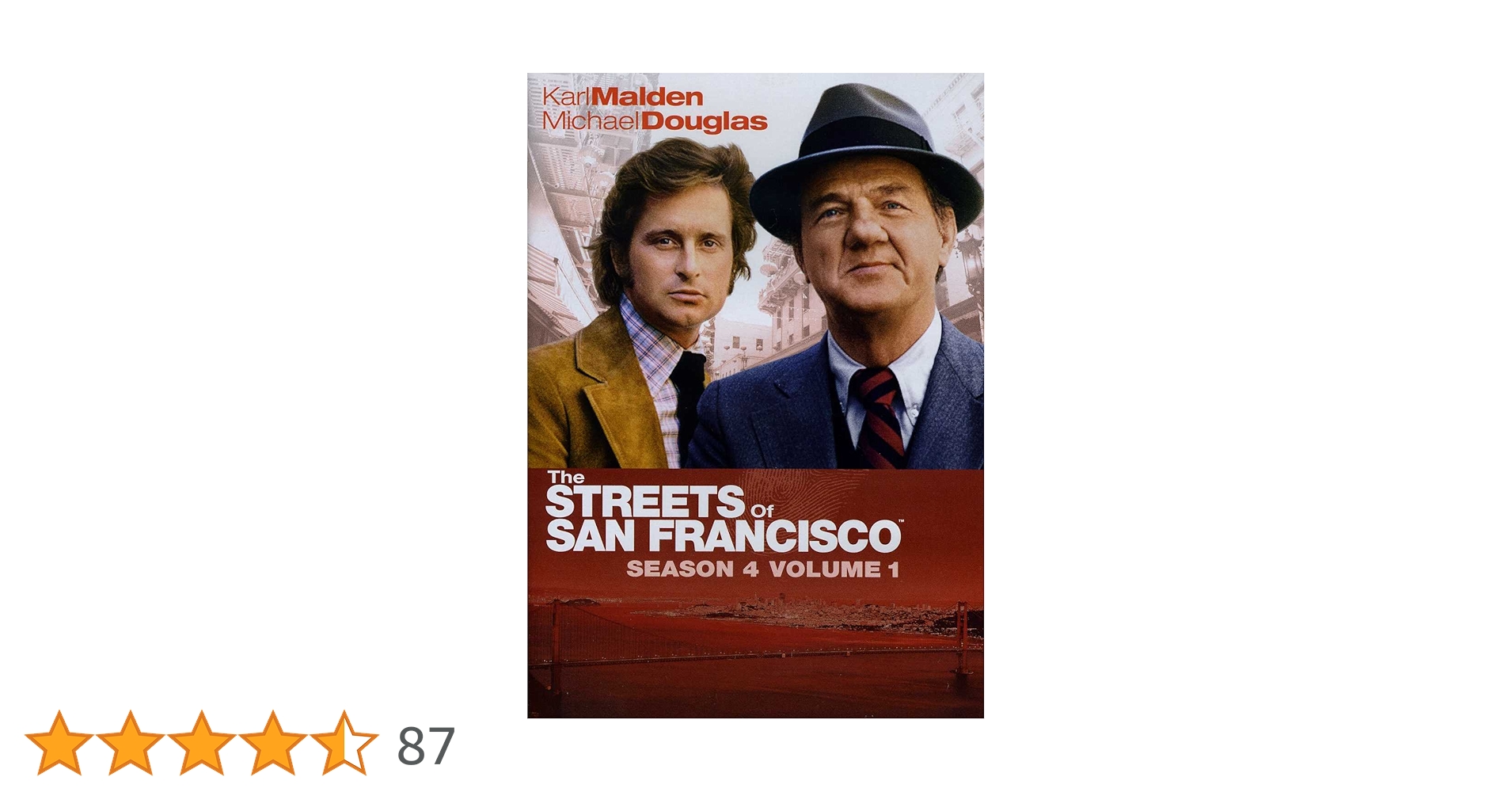 (未使用･未開封品)Streets of San Francisco: Season Four 1 [DVD] The Streets of San Francisco: Season 4, Volume 1 : Amazon