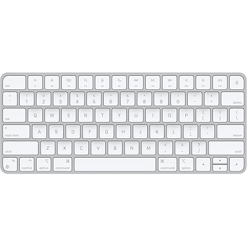 Apple Magic Keyboard Wireless Bluetooth Rechargeable Works with Mac iPad iPhone US English White