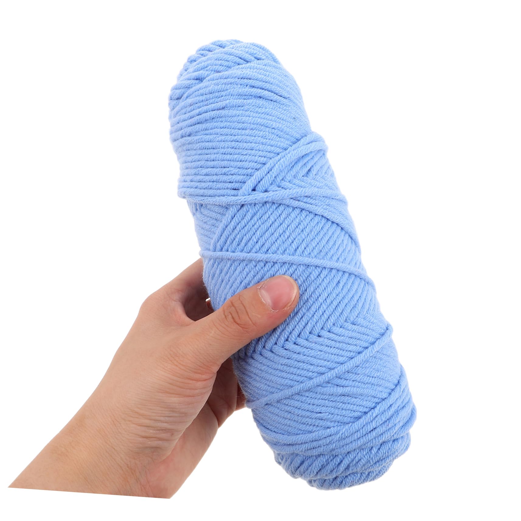 Filato di Cotone 8 Capi per Uncinetto, 7 Pezzi per Lavori Creativi | Lavabile e Resistente al Colore, Facile da Usare, Adatto a Principianti e Professionisti, per Sciarpe e Giocattoli