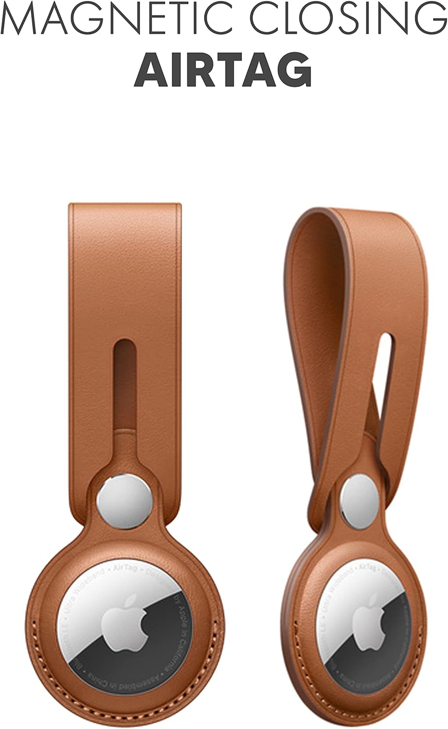 iPCA Loop Key Ring for Apple Airtag, AirTag Keyring, AirTag Case, Key