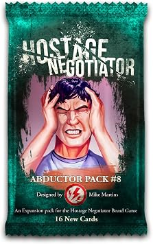 Van Ryder Games Hostage Negotiator Abductor Pack 8 A توسعة اللعبة 20 دقيقة من اللعب للاعب واحد للمراهقين والبالغين من سن 15+ النسخة الإنجليزية