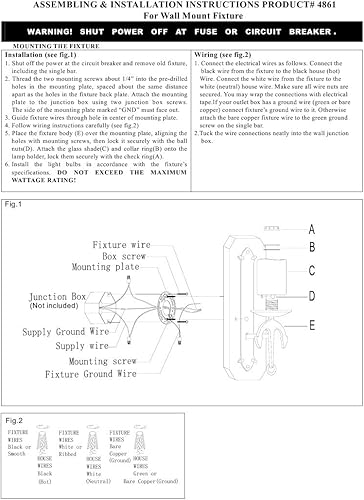 Miniatura 6 de Livex Lighting 4861-67 Aplique de pared Cape May de 1 luz, bronce antiguo
