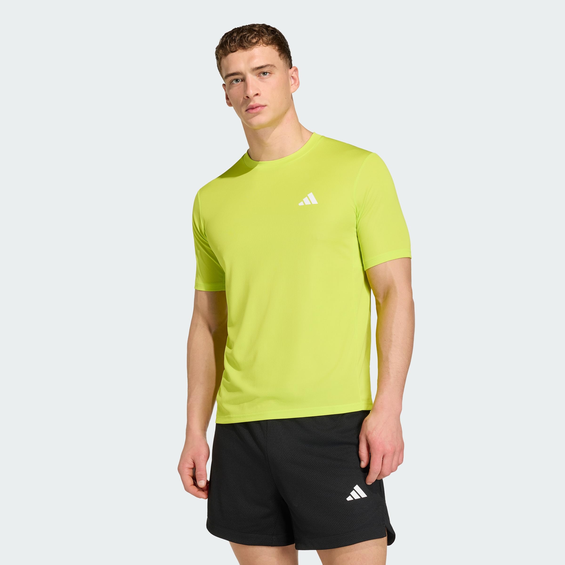 Adidas Mens Training Workout Essentials T-Shirt - Green