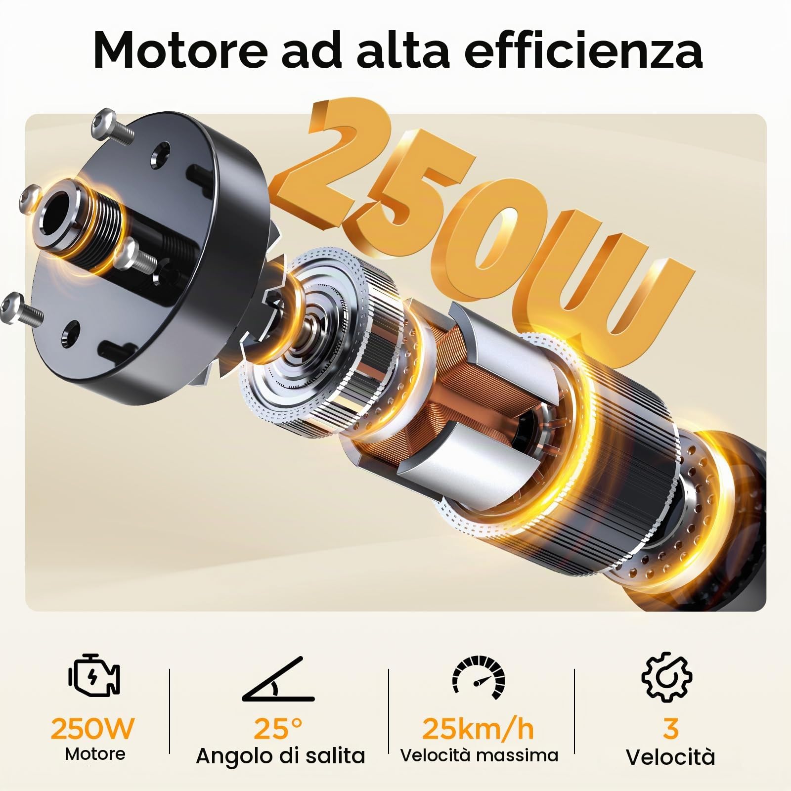 HITWAY Bicicletta Elettrica 27,5", Bici Elettrica Mountain Bike,E-Bike City per Uomo/Donna,Motore 250W 36V13Ah batteria al litio estraibile, fino a 50-100 km,APP