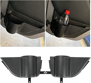 SUNPIE Front Side Door Pockets Storage Organizer Net for 2011-2018 J eep Wrangler JK JKU Interior Accessories