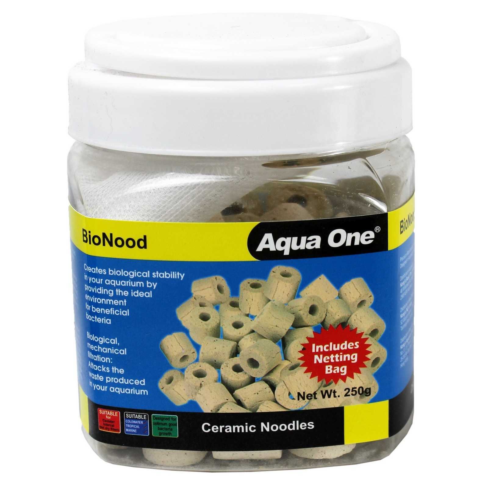 Aqua One 250g Ceramic Noodle Biological Filter Media for Bacteria - Image 2