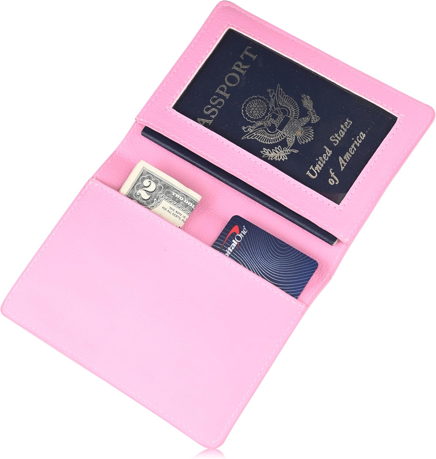 Fast Forward Sanrio Hello Kitty Passport Holder & Card Wallet | Women & Girls | Faux Leather | Hello Kitty Fans | Scratch Resistant & Ultra Slim - Image 6