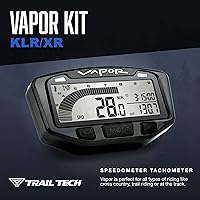 Vista 2 de Trail Tech 752-112 Kit de medidor de tacómetro de velocímetro digital de vapor, 2003-2017 Can-Am Honda Kawasaki