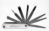 Vista 8 de Harmo nica - Kit de herramientas de reparación 12 en 1 de Harmo – Juego de herramientas de bolsillo de 4 1/2 x 7/8 x 5/8 pulgadas para mantenimiento
