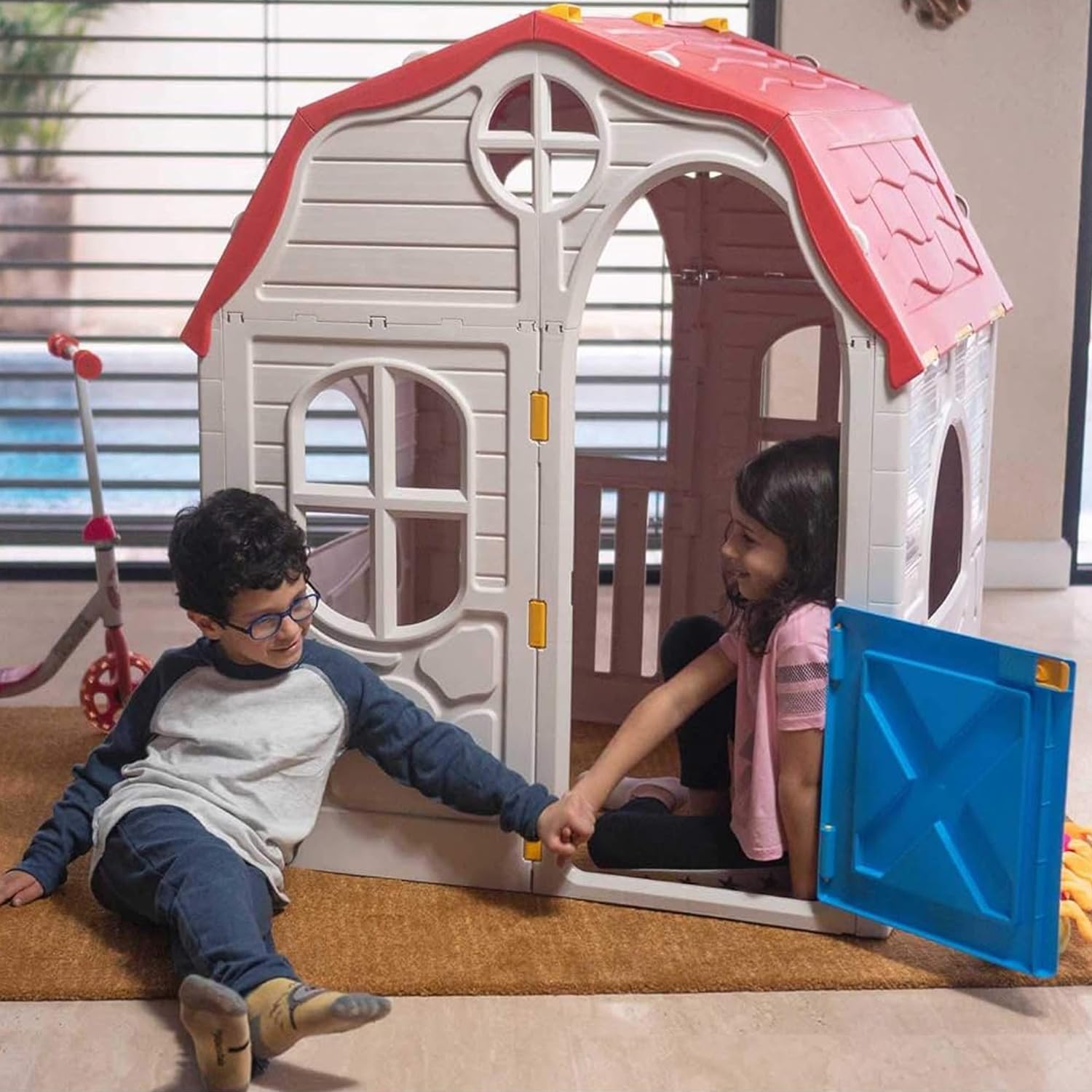 Casetta Gioco Pieghevole GioPlay per Bambini