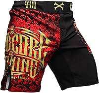 Vista 17 de Hardcore Training Pantalones cortos de lucha para hombre Boxeo MMA Combat BJJ Grappling Fitness Muay Thai Kickboxing No Gi