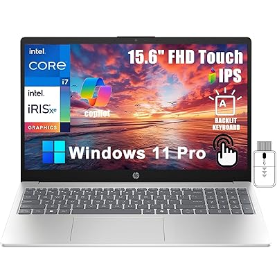 HP Flagship 17 Laptop Business Computer - AMD Ryzen 5 7430U, 17.3 FHD IPS Display, AMD Radeon Graphics, Wi-Fi6, Fast Charge, 32GB RAM, 1TB SSD