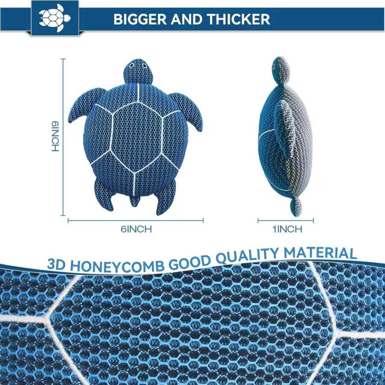 6 Inches Hot Tub Scum Absorber,Hot Tub Sponge for Scum Reusable Spa & Pool Cleaner Hot Tub Oil Absorbing Scum Absorber Keeps Water Clean,Eliminates Scum & Dirt,Blue,2 Pack