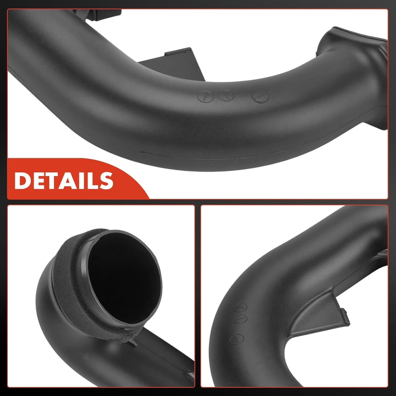 A-Premium Engine Air Intake Duct Compatible with Toyota Yaris 2007-2018 1.5L, Yaris R 2016 1.5L & Scion xD 2008-2014 1.8L