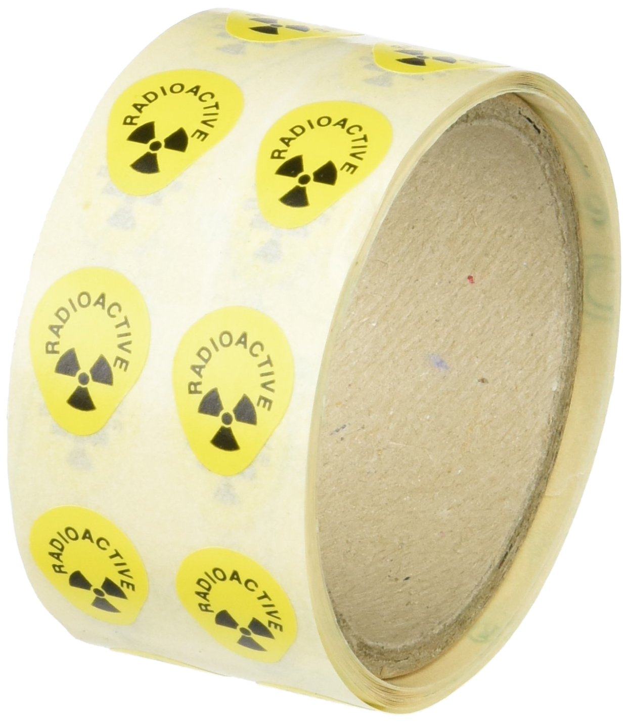 Neolab 1 9091 Radioactive étiquettes d'avertissement (lot de 250)