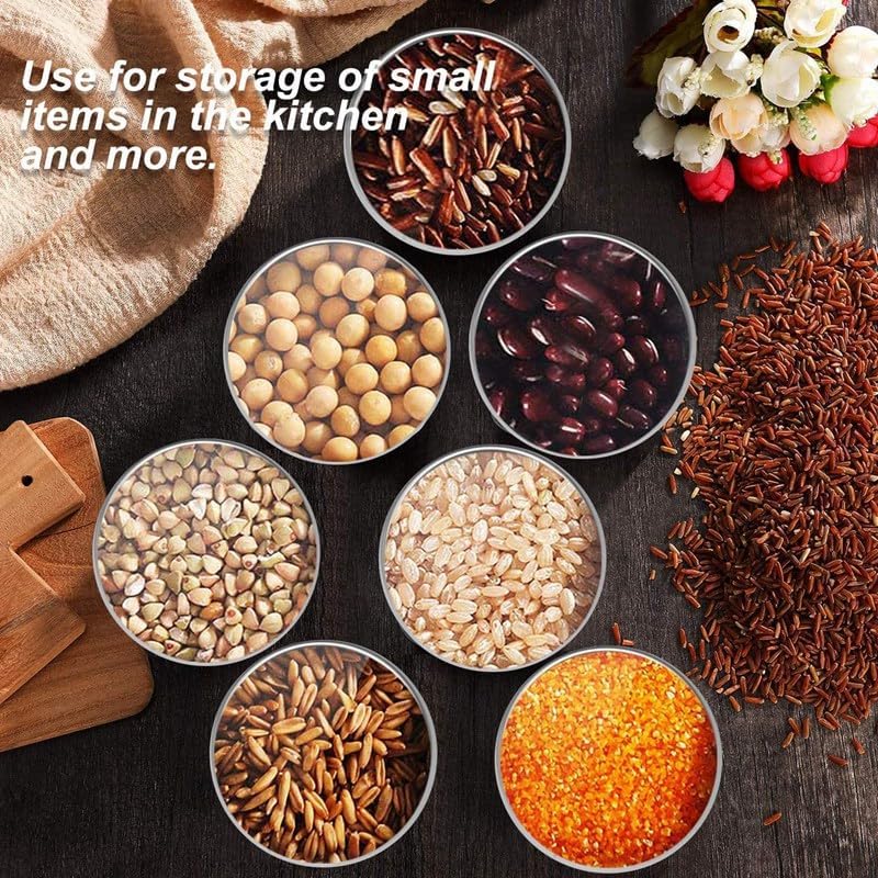 Candle Jars 24 Pack Round Metal Tins Box Candle Tin Black Aluminum Jar Storage Empty Pot Plain Cans Cream