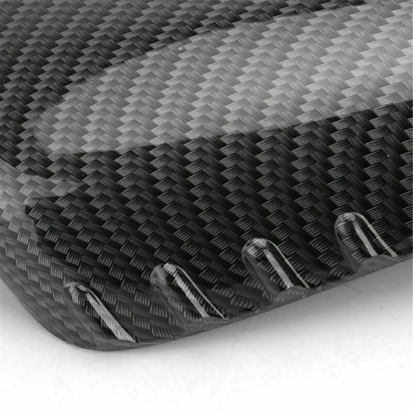 Rückspiegel Abdeckung Für E46 E65 E66 330Ci 745i 750i 750Li | 1 Paar Rückspiegelabdeckungen Für Flügel- Und Seitenspiegel, Glänzend Schwarz(Carbon)