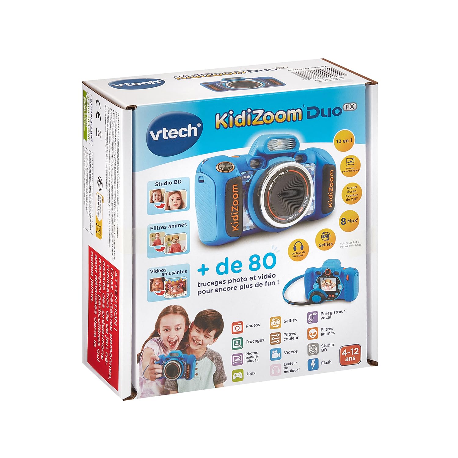 VTech. Kinderkamera, 80-519975, Blau, Standard