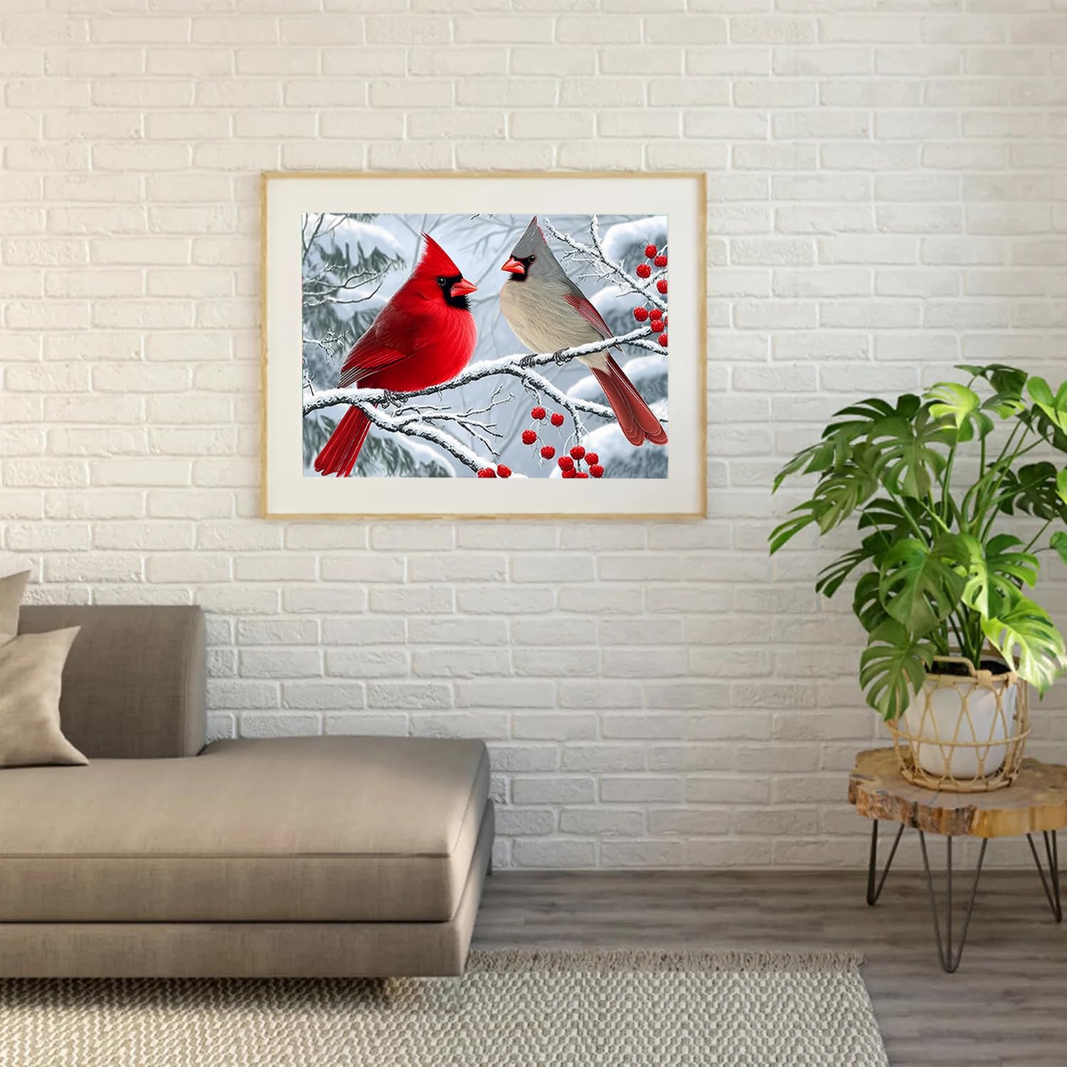 ZHUMUTO Diamond Painting Volwassenen Groot Formaat,40x70cm Portretten B