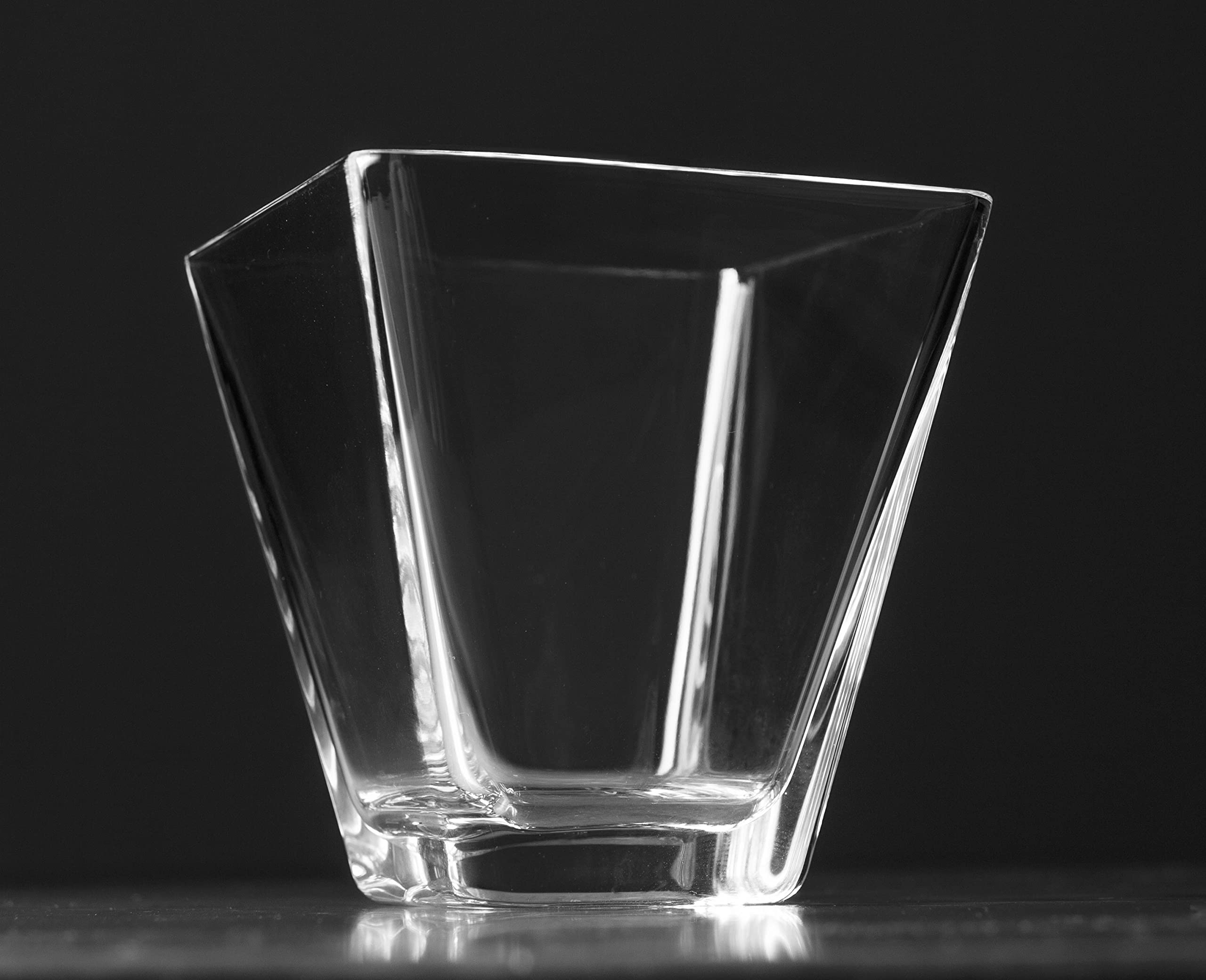 Barski Ciotola Quadrata In Vetro Europeo 16,5 Cm – Elegante E Cristallina, Prodotta In Repubblica Ceca
