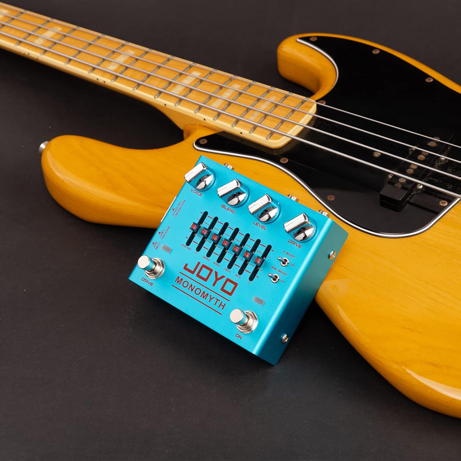 JOYO R-26 Bass Overdrive Amp Simulator Pedal and JF-21 Distortion Guitar Effect Pedal