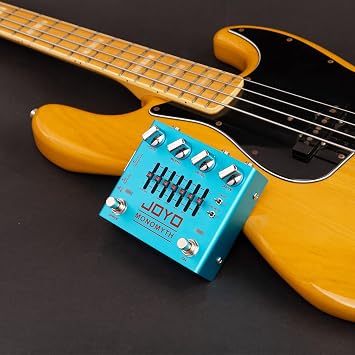 JOYO R-26 Bass Overdrive Amp Simulator Pedal and JF-21 Distortion Guitar Effect Pedal
