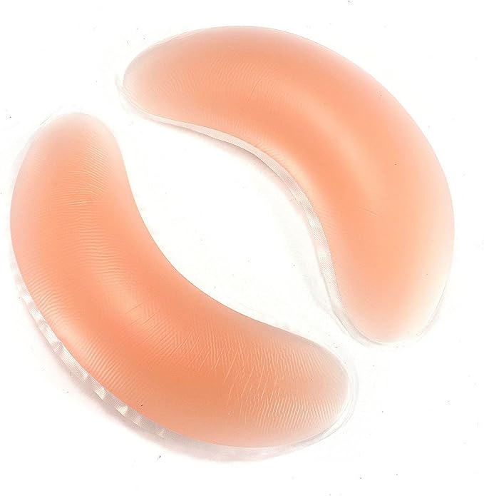 (B u Shape) Silicone Breast Enhancers Chicken Fillets Bra Insert Pad