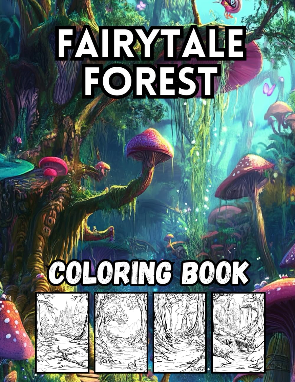 Fairytale Forest: 40 Big and Beautiful Magical Woodland Designs for Kids