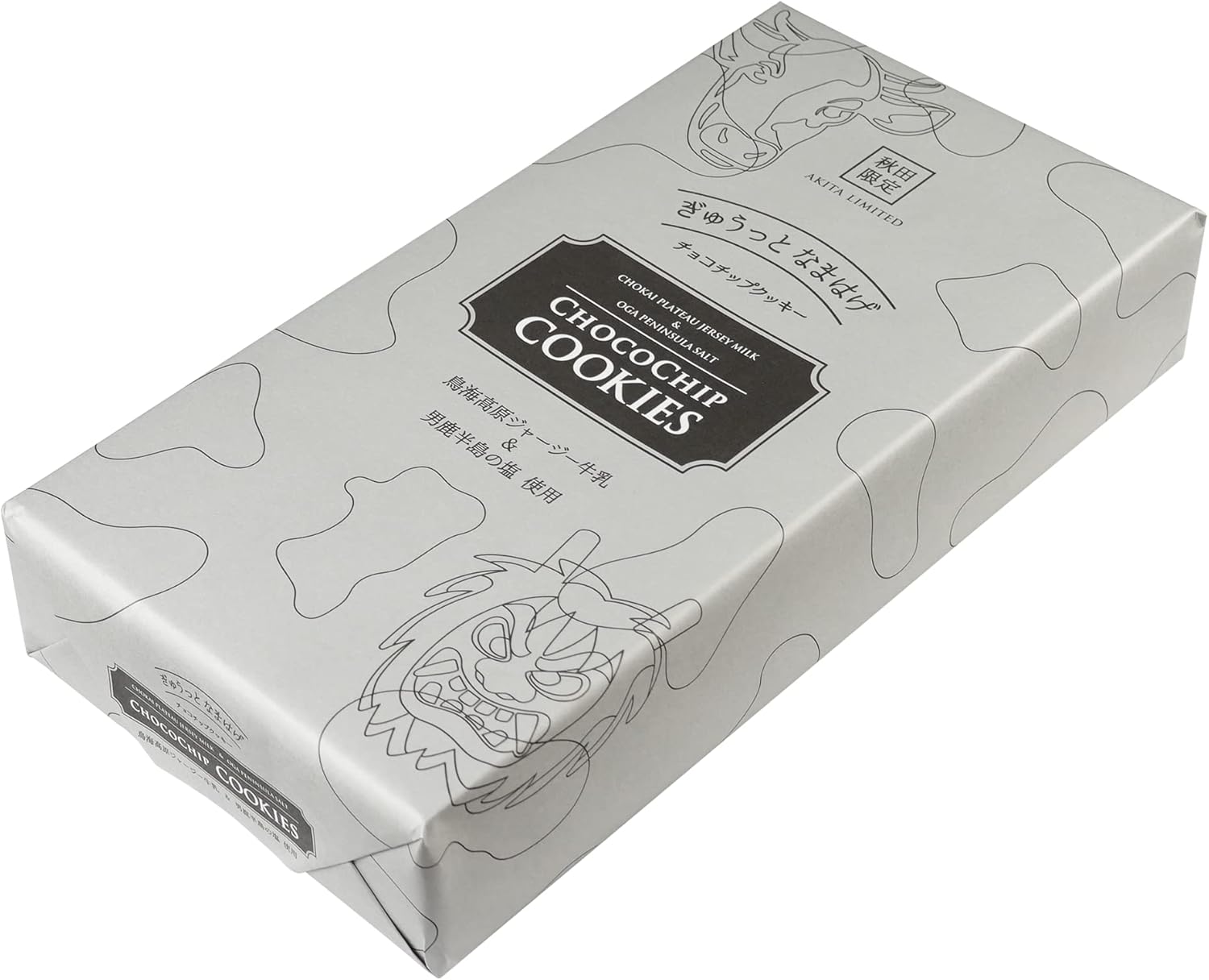 秋田限定 ぎゅうっとなまはげ チョコチップクッキー １箱２０枚入