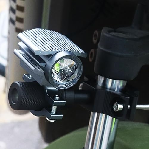 Miniatura 5 de Windance 2 faros LED para motocicleta, 32 W, 4 modos de haz alto/bajo, amarillo y blanco, 6500 K, impermeable, foco auxiliar para tractor, camión
