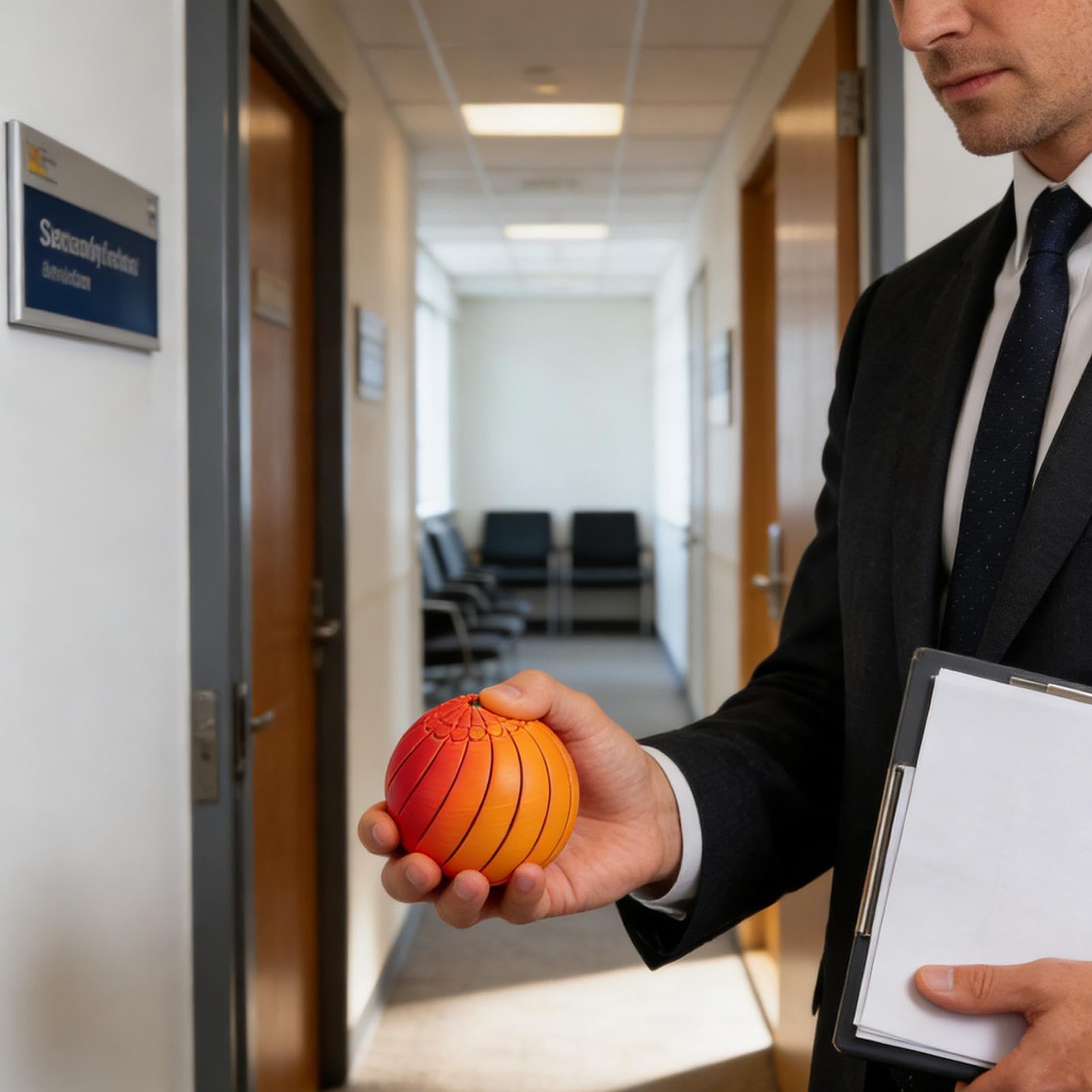 Balle sensorielle 3D malléable avec dégradé de Couleur, équipement imprimé à Usage Rapide, Balle Interactive avec tâches polyvalentes, Design , soulagement du Stress pour , Bureau