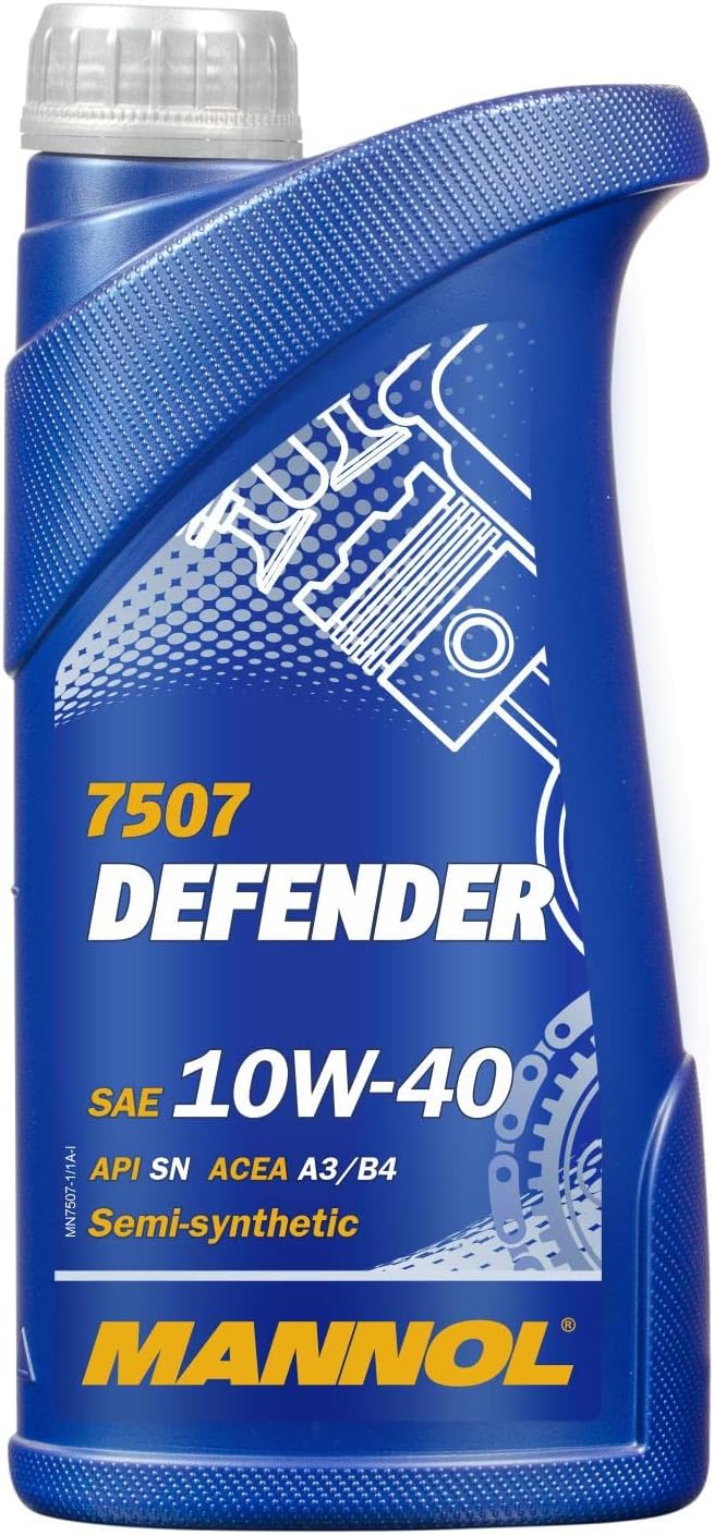 7507 (1L) DEFENDER SAE 10W-40 API SN ACEA A3/B4 UNIVERSAL ESTER CONTAINING ENGINE OIL FOR PETROL & DIESEL ENGINES OF CARS IMPORTED FROM GERMANY (1L)