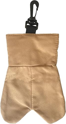 Miniatura 4 de Endysis Golf Ball Funny Bag, Golf Ball Storage Pouch, Funny Print Golf Accessories Bag with Golf Tee Holder, Keychain, 6 Balls Capacity, Gift for