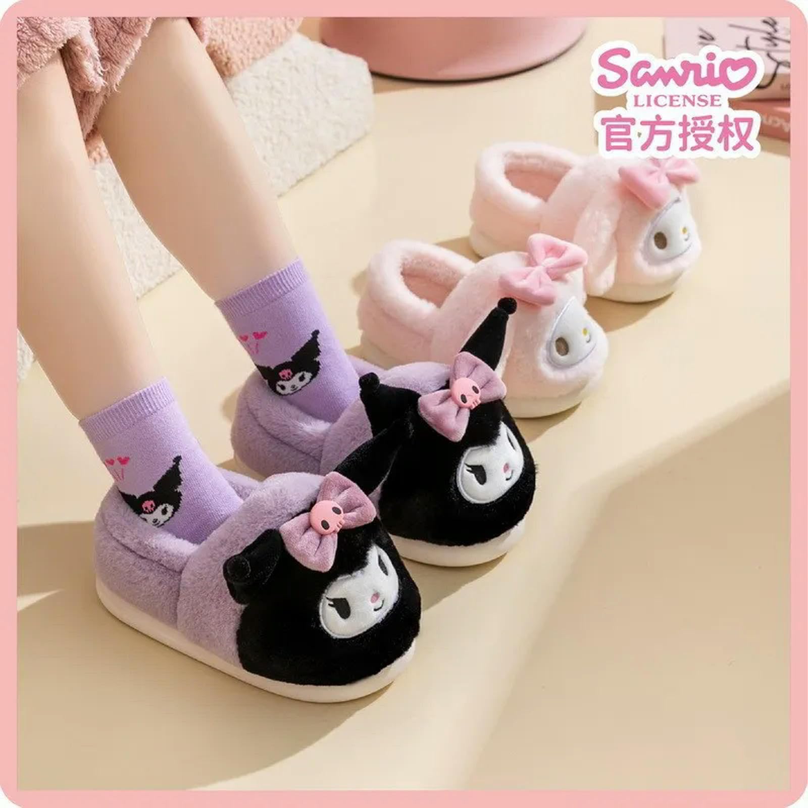 Pantoufles Fantômes Halloween - Douces, Antidérapantes, En Peluche, Tailles 36-45