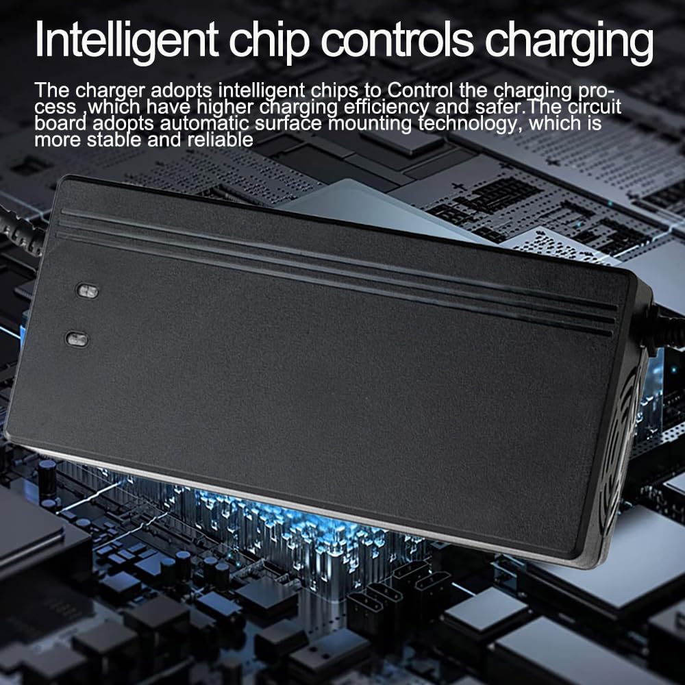 83.9V 10A LiFePO4 Battery Charger for 72V(73.6V 23Strings) Lithium Iron Phosphate Battery,Smart Lithium Battery Charger