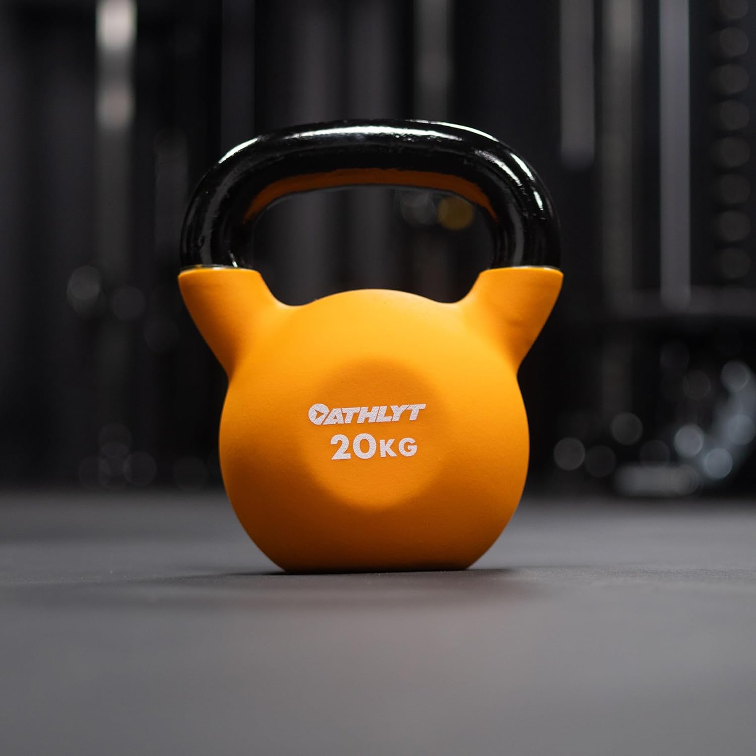 Neoprene Kettlebell, Orange, 20 kg