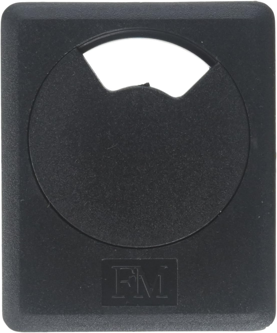 Desk Grommet Rectangle Black (5 Pack) 2 inch/50mm Adjustable Lid - Organizer For Computer Desk & Office Desk and Space.