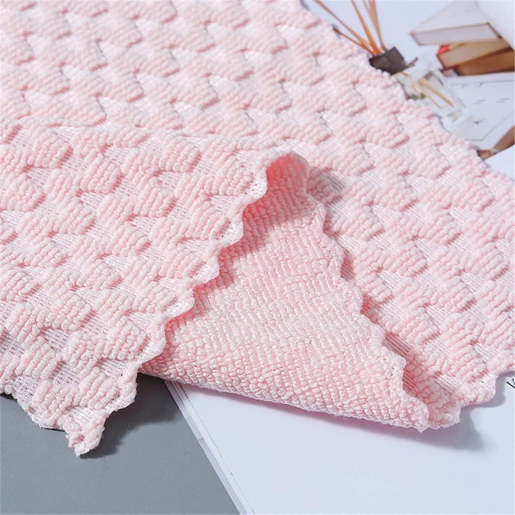 Superfine Fiber Rag Cleaning Cloth Glass Table Water Absorption Oil-Free Dishwashing Kitchen Use Thickened
