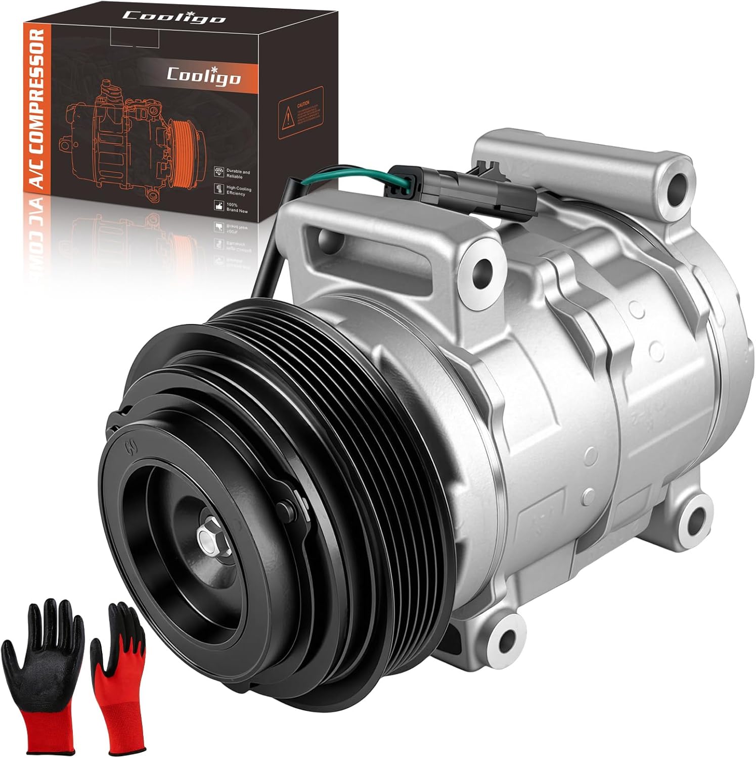 A/C Air Conditioner Compressor Fit for Dodge Avenger 2011-2014,for Dodge Journey 2011-2019, for Ram C/V 2012-2015,Replaces 5140461AA,55111090AA